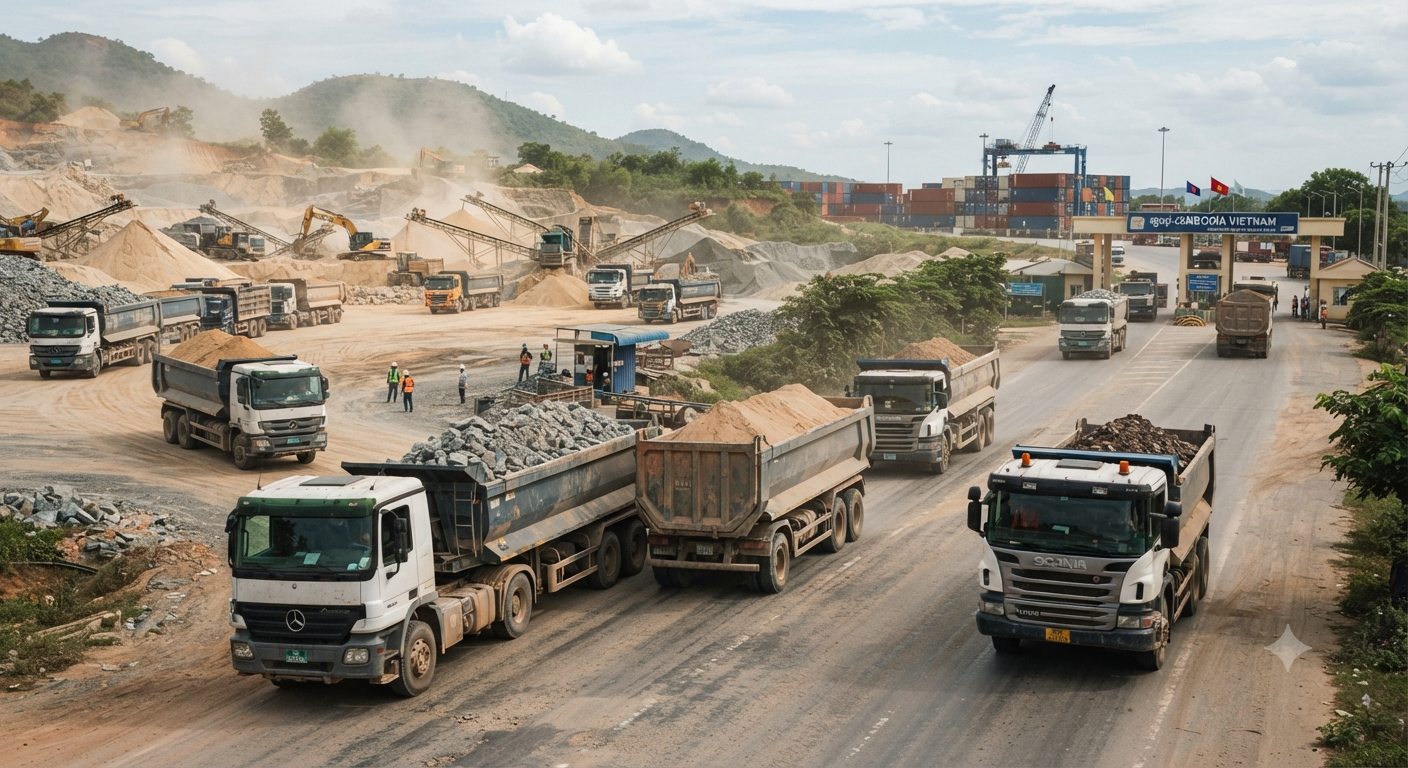 Tối ưu hóa logistics và vận chuyển khoáng sản