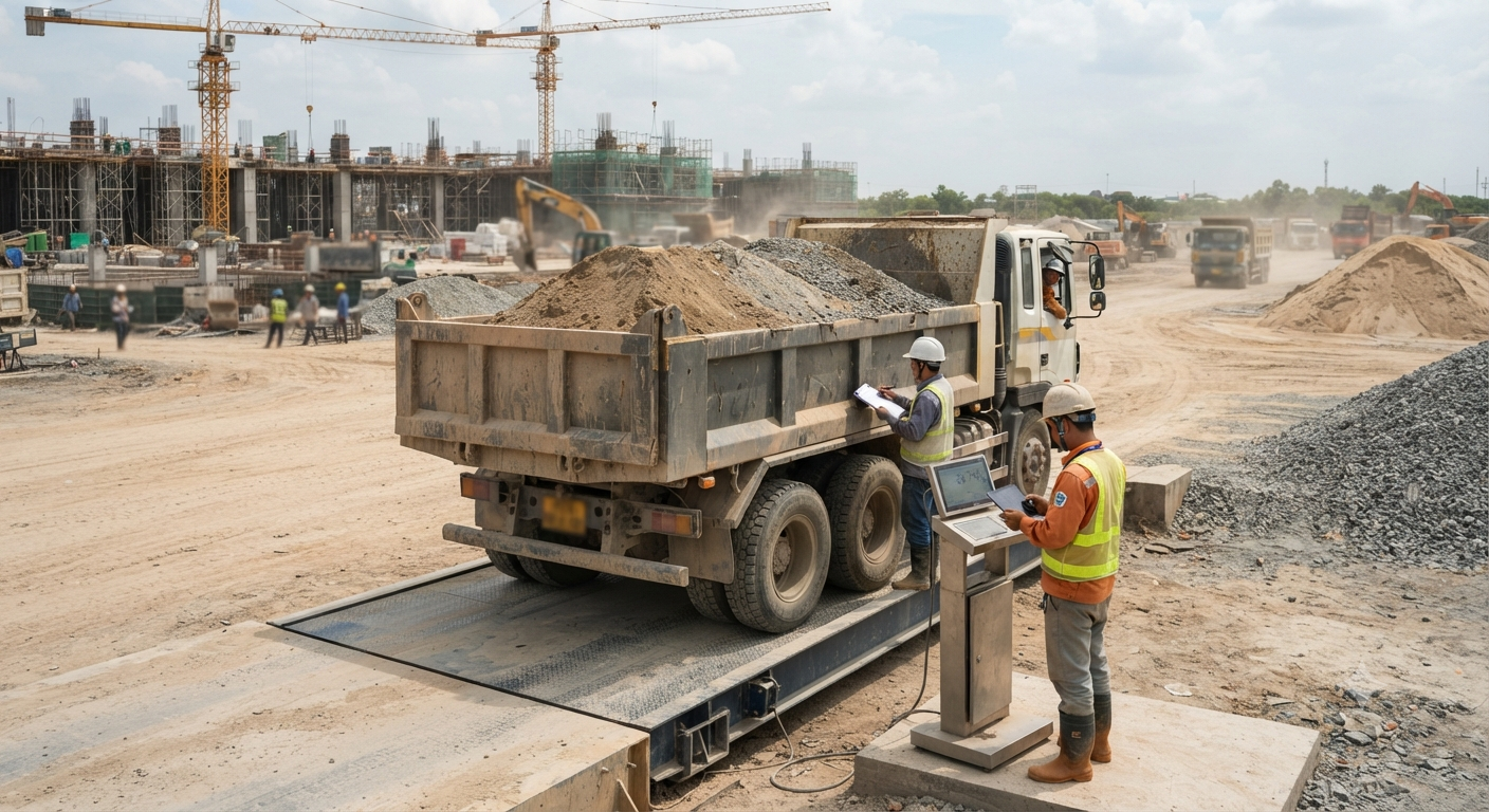 Xác định chính xác khối lượng và quy trình giao nhận tại công trình